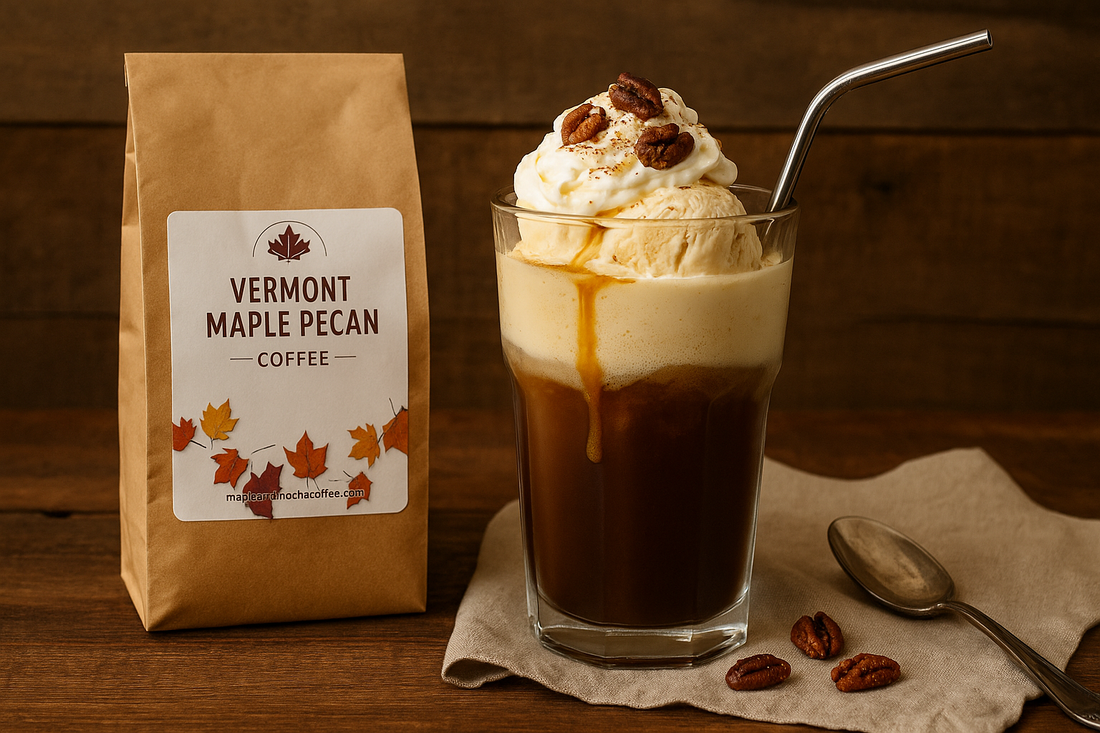 Vermont Maple Pecan Cold Brew Float